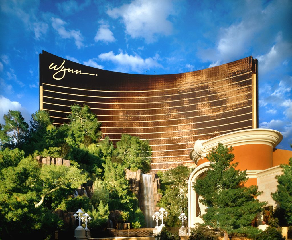 The Wynn hotel exterior