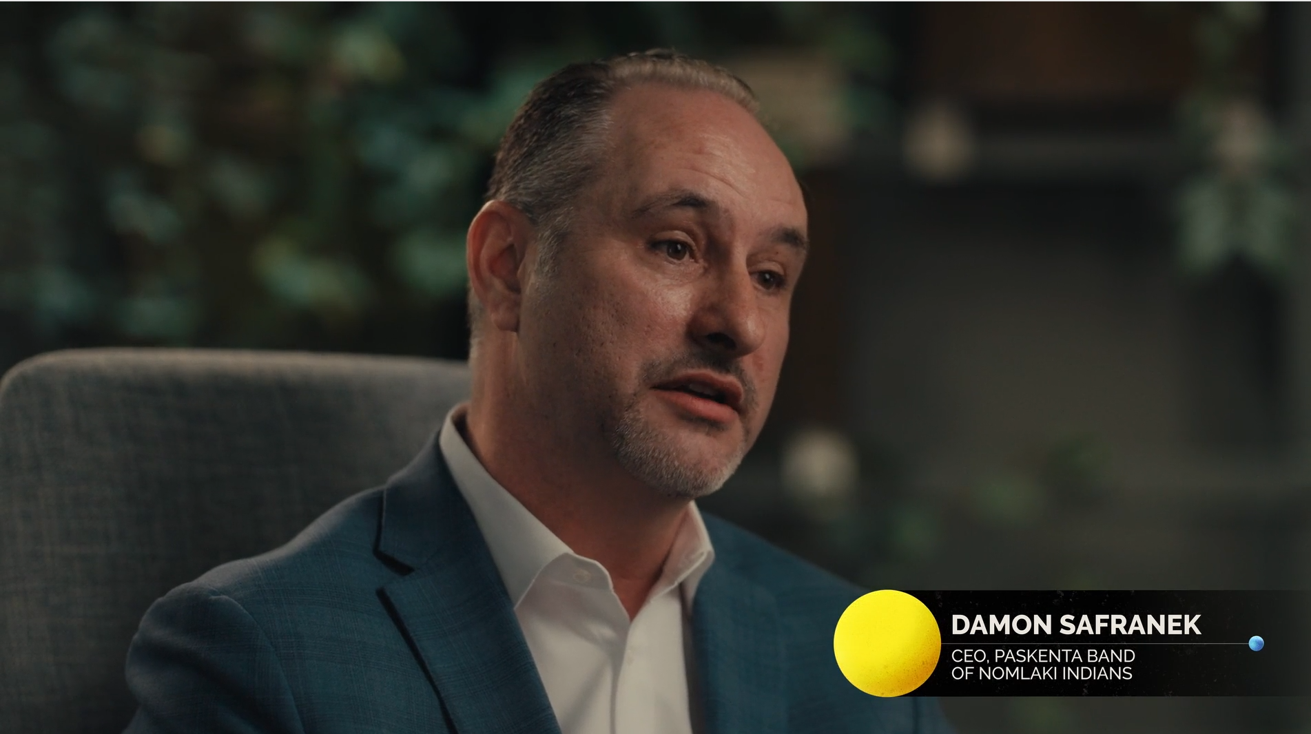 Damon Safranek - CEO of the Paskenta Band of Nomlaki Indians