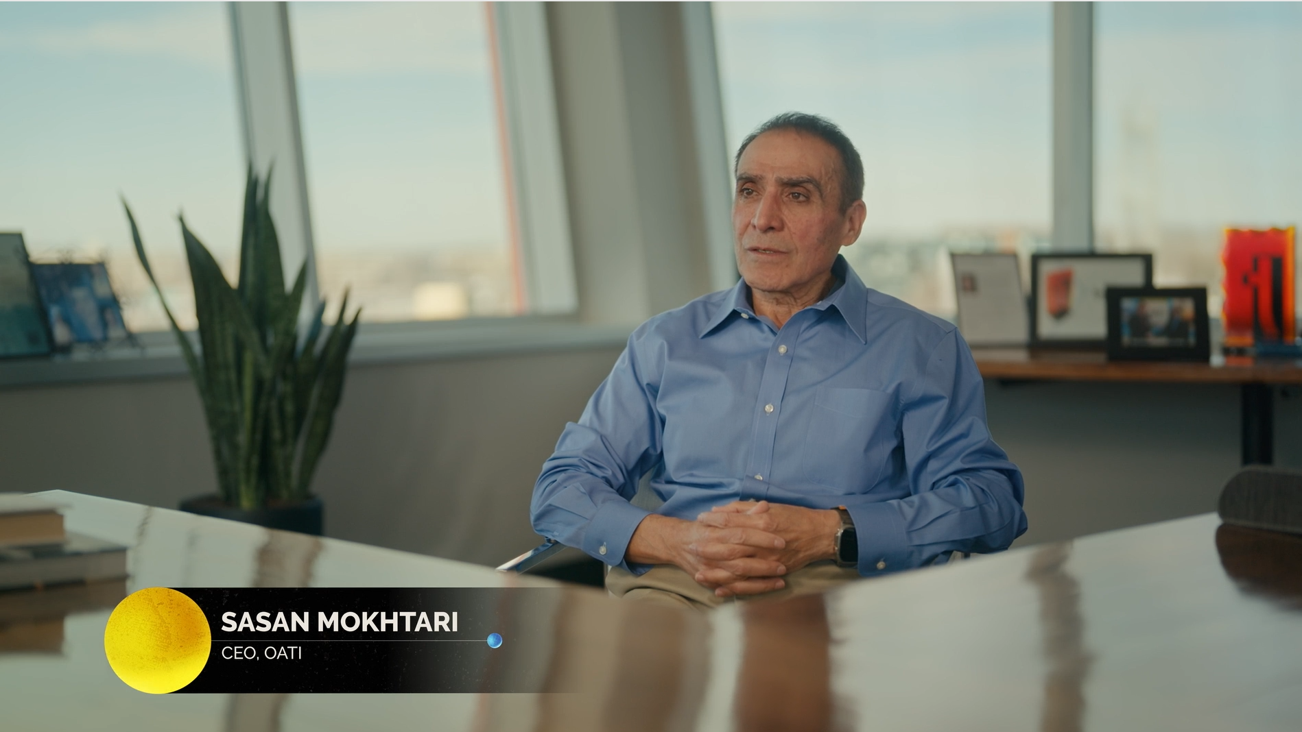 Sasan Mokhtari, CEO of OATI
